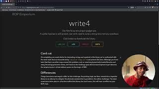 4 - ROP Emporium Walkthroughs - write4 x64