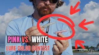 Pink VS. White: Lure Color Contest [What Will Catch More Fish?]