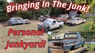 I Hauled a Plethora Of Junk Home With The New Trailer!!