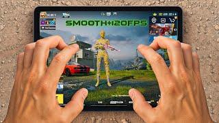 IPAD PRO M1  120FPS PUBG HANDCAM  PUBG TEST/ GAMEPLAY/ BEST SENSITIVITY