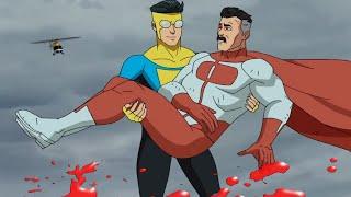 Invincible SAVED Omni man | Invincible Episode 7