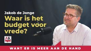 Waar is het budget voor vrede? | Interview Jakob de Jonge