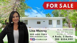 Newly renovated corner house in Miami For Sale - Lina Monroy - Fortex Realty - Casa en Venta Miami