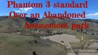 Phantom 3 standard flight Over What's left of Formally Heritage Square Amusement park