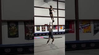 what your favorite stunt? #cheer #motivation #partnerstunts #stunts #cheerleading #workout #fitness