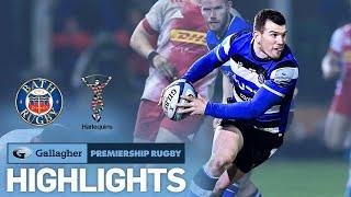 Bath v Harlequins - HIGHLIGHTS | Unbelievable Drama in Bath! | Gallagher Premiership 2021/22