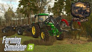 Starting With $0 In Farming Simulator 25 | 5 Year $5 Million Challenge | Year 1