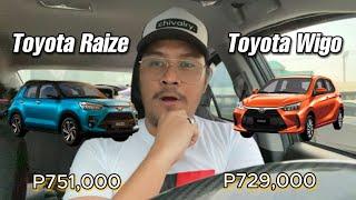 Toyota Raize vs. Toyota Wigo | DON'T MAKE A MISTAKE!  | WATCH BEFORE YOU BUY! ️