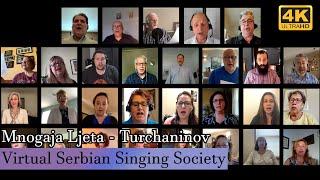 (4K) VSSS Virtual Choir - "Mnogaja Ljeta" Turchaninov