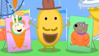 Peppa Pig Goes To Potato City | Kids TV And Stories