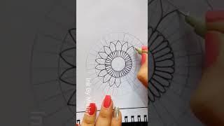 easy mandala art for beginners | mandala art | shorts