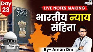 Bharatiya Nyaya Sanhita | BNS 2023 | New Criminal Law for Judiciary Exam | By Aman Sir