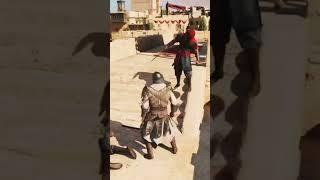 Rare Combat Animation! #assassinscreedmirage #assassinscreed #ezioauditore #gaming