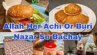 MacDonald Ghr Beth Ke Enjoy Kia | Pancake Try Kiy | @uzmachlife