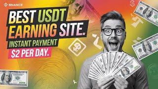 New Usdt Earning Site | Usdt Mining Site 2024 | Best Usdt Investment site | New Usdt Site 2024