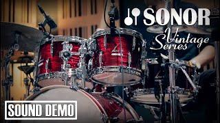 Sonor Vintage Series Drums & Agean Cymbals Sound Demo at Spytunes Recording Studio