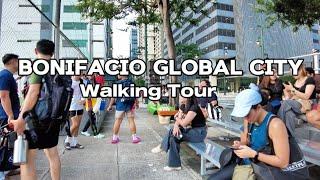 Best Walk in BGC- Taguig City, Philippines | Bonifacio Global City Walking Tour | Afternoon Walk BGC