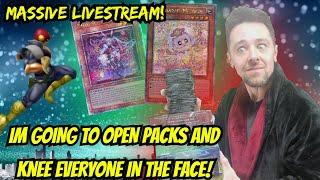 OPENING A TON OF YUGIOH PACKS & WRECKING EVERYONE IN MELEE (Selling CheapBox Breaks!)