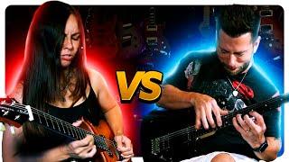 DUELO DE GUITARRA ENTRE FLAVIA FERROVELHO E MAURICIO ALABAMA