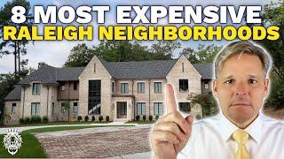 Top 8 Most Expensive NEW Luxury Neighborhoods in Raleigh NC