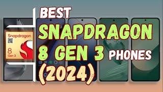 Top Snapdragon 8 Gen 3 Phones in India (2024) | Performance, Features & Prices