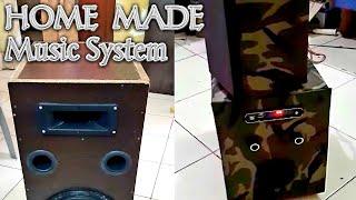 Home Made Music System | Self Made Sound System | Technical Jagdish