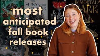 My Most Anticipated Fall Book Releases!