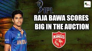 Breaking: Raj Angad Bawa reacts after being sold for 2 crore to Punjab Kings | TATA IPL auctions