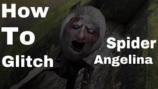 How to glitch spider Angelina in granny 1.8 (simple and detailed)