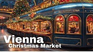 Vienna Christmas Market at Night | A Winter Wonderland in 2024