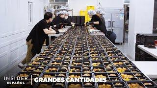 Cómo 3 chefs coreanos preparan 10.000 loncheras para oficinistas cada semana | Grandes cantidades