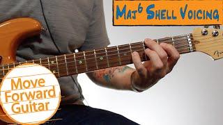 Beginner Jazz Guitar Chords - Major 6 Shell Voicing