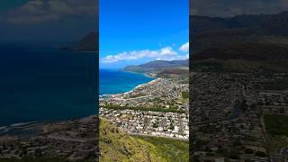 Why you must hike the Pillboxes in Oahu! #hawaii #travel #shorts #short #youtubeshorts