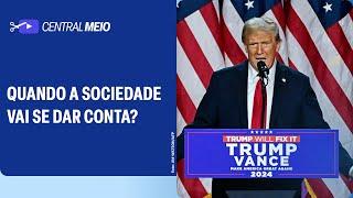 Discurso populista de Trump pode levar a sociedade norte-americana à desilusão