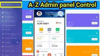 invest website admin panel control A-Z bangla tutorial php