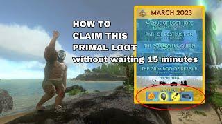 ARK MOBILE How to claim primal pass loot without waiting timer New promo code!?!!