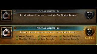 How To Get The Not So Quick Fix Achievement! (The Ringing Deeps)