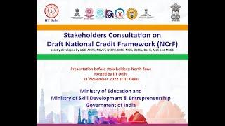 National Credit Framework (NCrF) Awareness Workshop(North Zone)