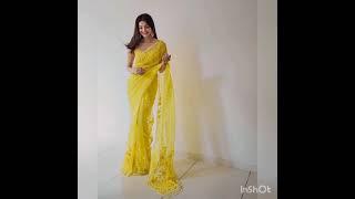 latest saree designs ldeas 2021/beautiful collection /wedding saree collection anika style dress