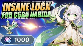 I Prepared 1000 SUMMONS For The Dendro Archon... C6R5 Nahida Pulls (3.2 Genshin)