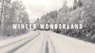 Winter Wonderland - 4K Drive in Northern Sweden