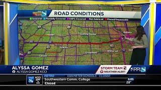 Interstate 80 west of Des Moines closed due to crashes, blizzard conditions