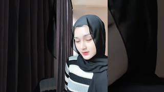 ukhti hijab hitam cantik ️#shorts #imut #cantik #manis #gemes