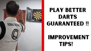 Play better darts Guaranteed! If you do this your darts game will improve - Darts Improvement Tips