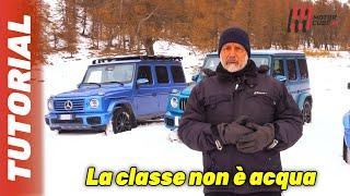 MERCEDES-BENZ SUV WINTER EXPERIENCE 2025 - EUGENIO BLASETTI RACCONTA LA NUOVA CLASSE G - GLE - EQE