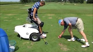 Ottobock Paragolfer and Solorider  Golfing! - Spinal Cord Injury