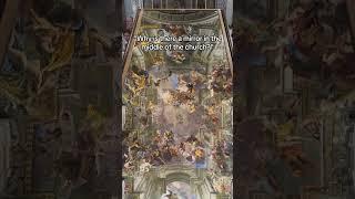 WHY IS THERE MIRROR AT THE MIDDLE OF THIS CHURCH? #adventure #travel #faith