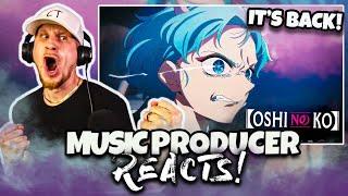 Music Producer REACTS to OSHI NO KO  OP 2 (SEASON 2 | GEMN- FATALE)