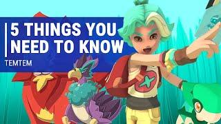 Temtem Guide: 5 Things You Need to Know Before You Play