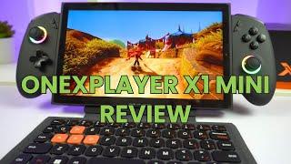 ONEXPLAYER X1 Mini Review    3 in 1 mini laptop tablet and handheld gaming PC with AMD Ryzen 7 8840U